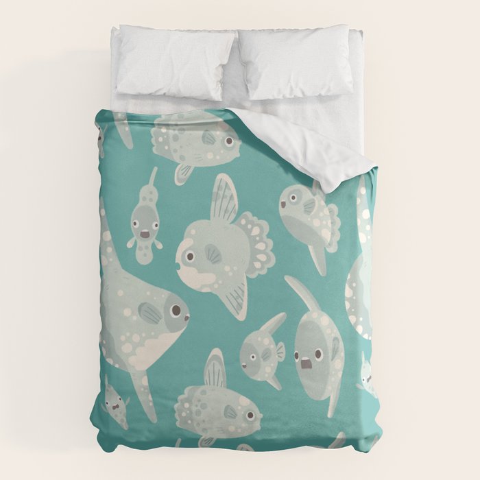 Mola mola Duvet Cover Gallery Image 1