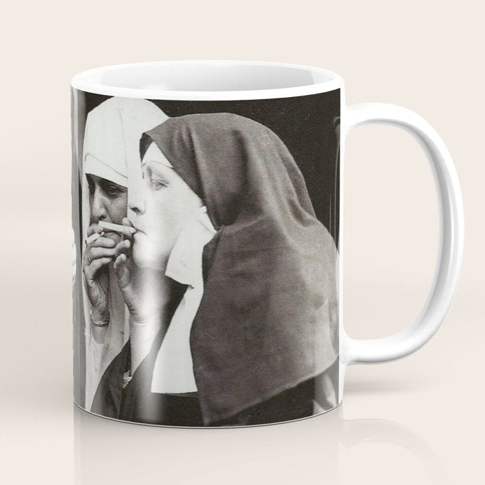 Nuns Smoking Coffee Mug Gallery Image 1