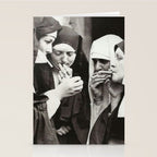 Nuns Smoking Stationery Card Gallery Image 2