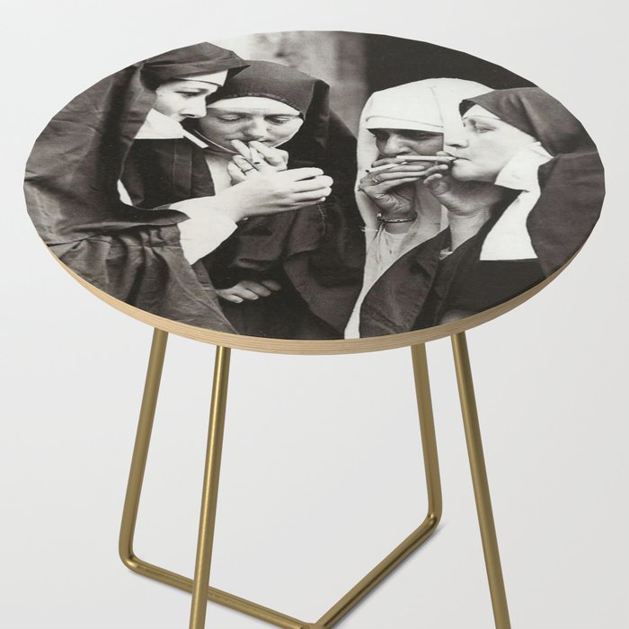Nuns Smoking Side Table Gallery Image 2