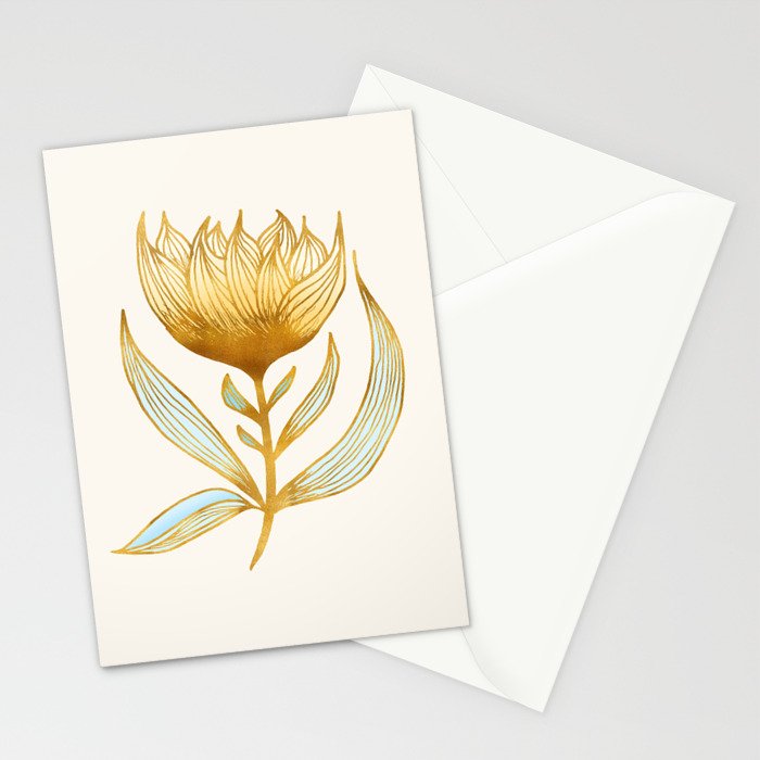 Bohemian Sunflower Stationery Card Gallery Image 2