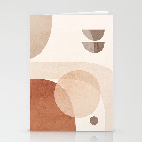 Abstract Minimal Shapes 16 Stationery Card Gallery Image 2