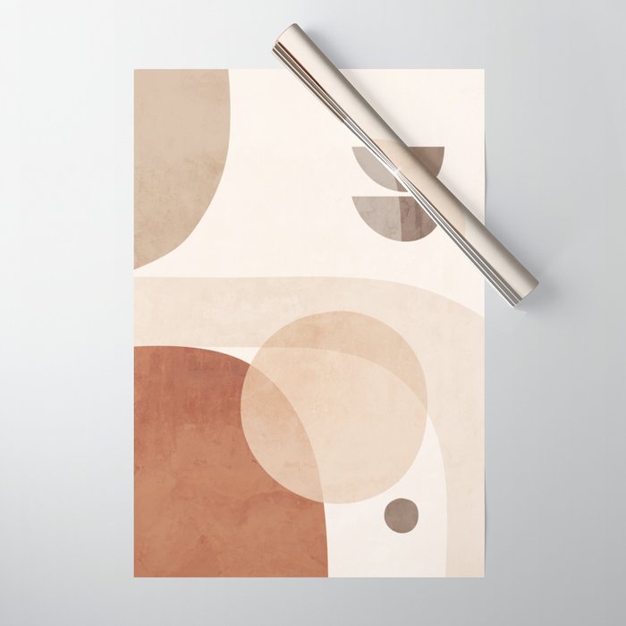 Abstract Minimal Shapes 16 Wrapping Paper Gallery Image 1