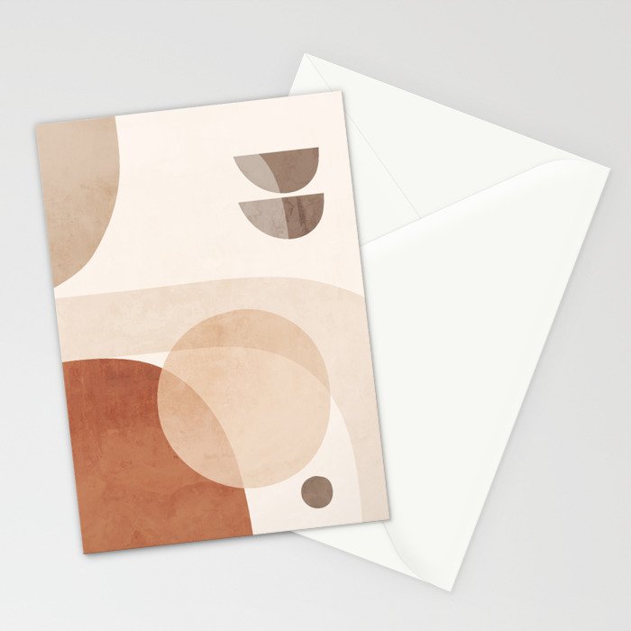 Abstract Minimal Shapes 16 Stationery Card Gallery Image 2
