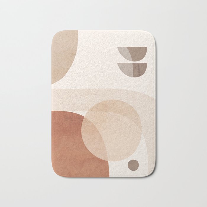 Abstract Minimal Shapes 16 Bath Mat Gallery Image 1