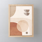 Abstract Minimal Shapes 16 Mini Art Print Gallery Image 1
