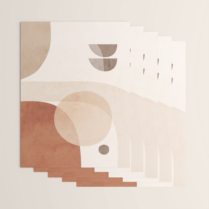 Abstract Minimal Shapes 16 Wrapping Paper Gallery Image 3