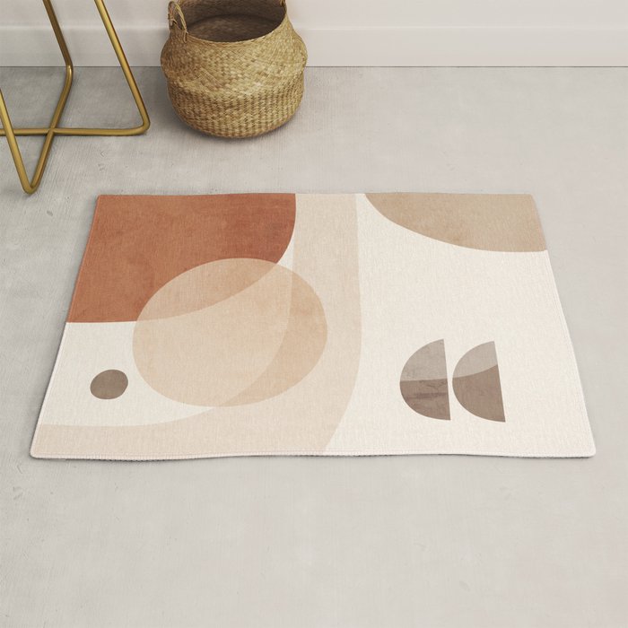 Abstract Minimal Shapes 16 Rug Gallery Image 1