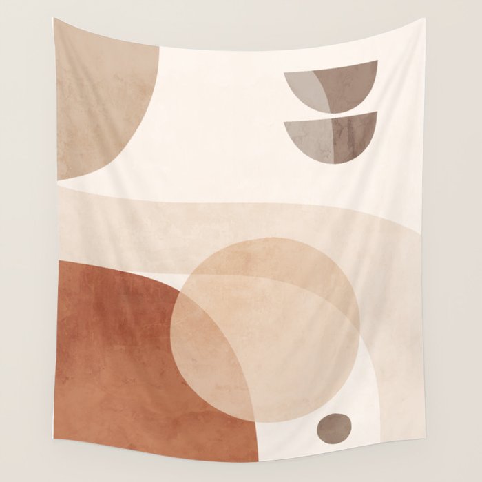 Abstract Minimal Shapes 16 Wall Tapestry Gallery Image 4