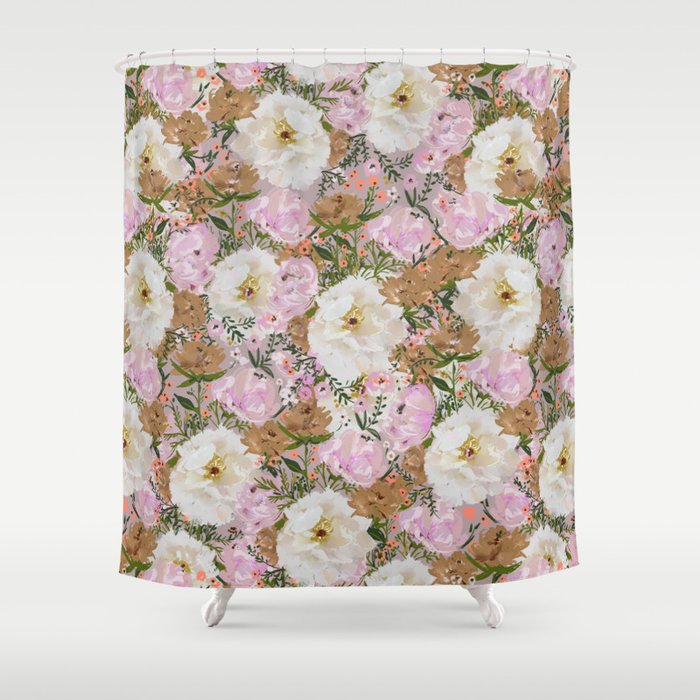 Summer Bouquet Shower Curtain Gallery Image 1