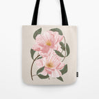 Peonies flowers I Tote Bag Gallery Image 1