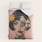 Puzzle Girl Lulu Duvet Cover Gallery Image 6