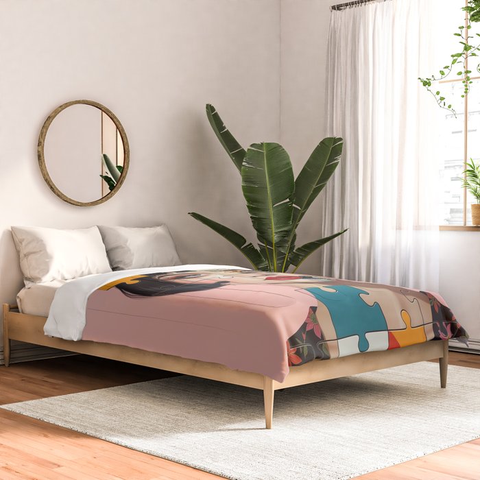 Puzzle Girl Lulu Comforter Gallery Image 2