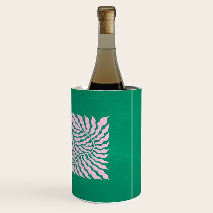 Sage & Chantilly Fern: Ferns 01 Wine Chiller Gallery Image 3