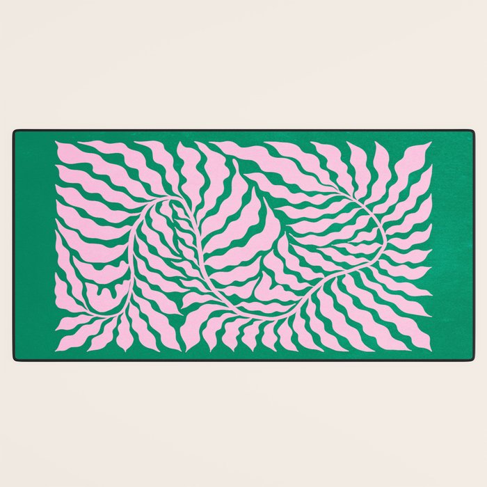 Sage & Chantilly Fern: Ferns 01 Desk Mat Gallery Image 3