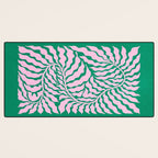Sage & Chantilly Fern: Ferns 01 Desk Mat Gallery Image 3