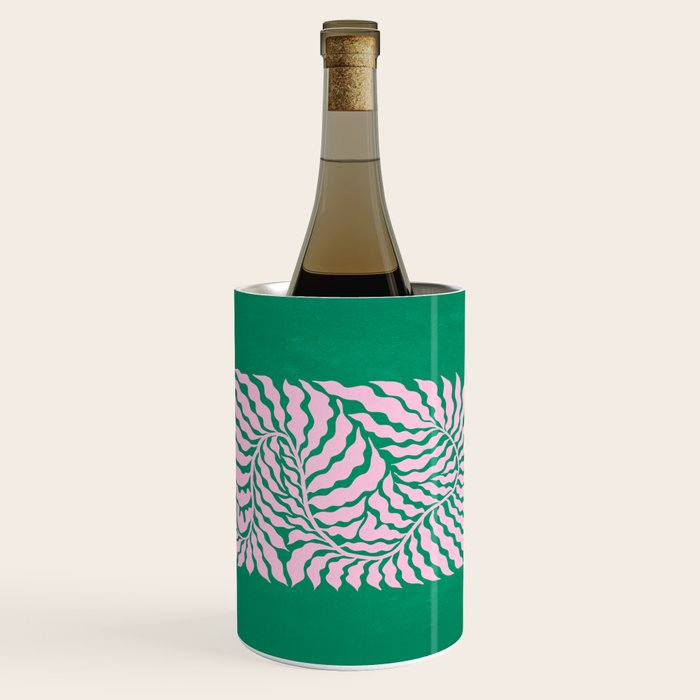 Sage & Chantilly Fern: Ferns 01 Wine Chiller Gallery Image 1