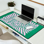 Sage & Chantilly Fern: Ferns 01 Desk Mat Gallery Image 2