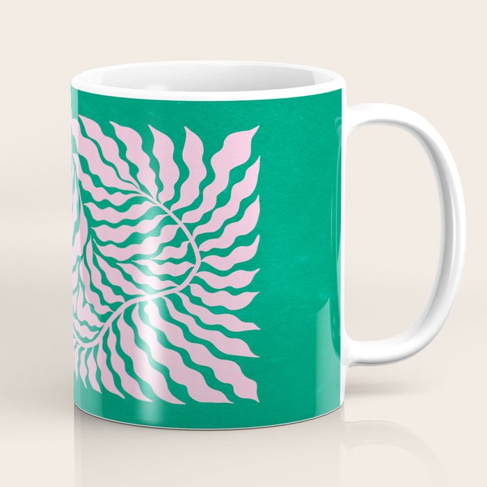 Sage & Chantilly Fern: Ferns 01 Coffee Mug Gallery Image 1