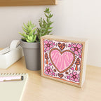 Taurus Heart Mini Art Print Gallery Image 2