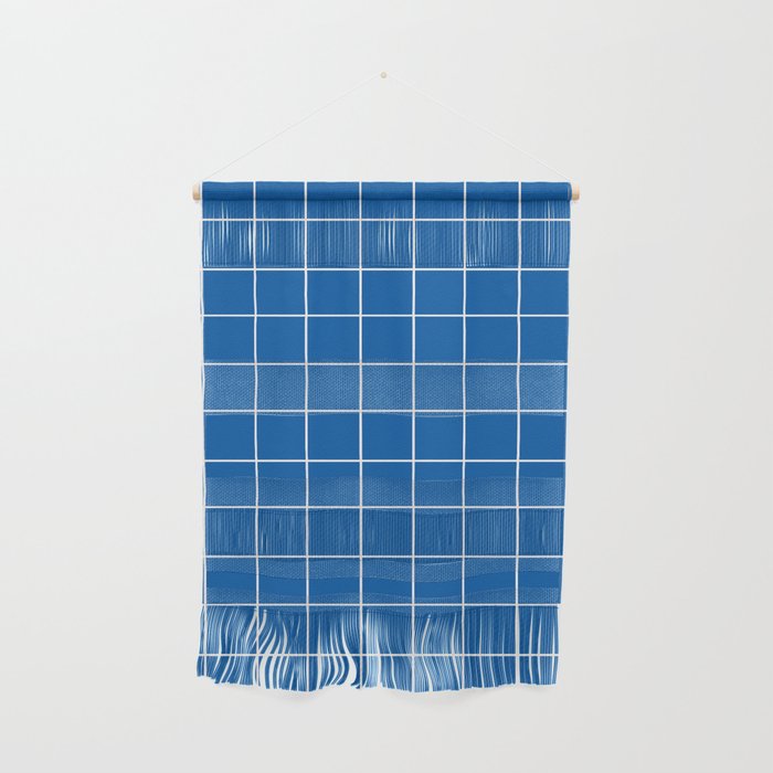 Grid (Sapphire Blue) Wall Hanging Gallery Image 1