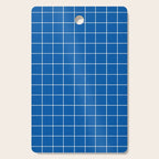 Grid (Sapphire Blue) Cutting Board Gallery Image 1