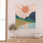 Sun reflection Wall Tapestry Gallery Image 2
