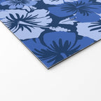 Epic Hibiscus Hawaiian Floral Aloha Shirt Print Welcome Mat Gallery Image 2