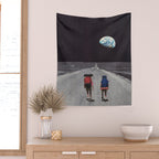 Cosmic Trek Wall Tapestry Gallery Image 2