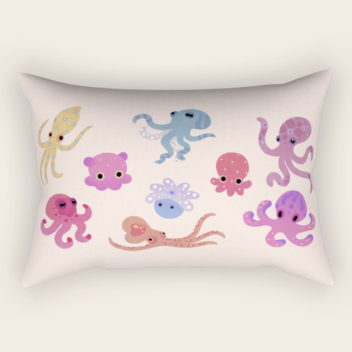 Octopus Rectangular Pillow Gallery Image 2