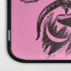 Black and Pink Baphomet Laptop Sleeve Gallery Image 3