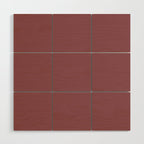 Solid Colors - Dusty Rose Wood Wall Art Gallery Image 1