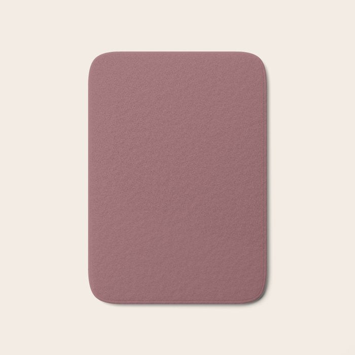 Solid Colors - Dusty Rose Bath Mat Gallery Image 1