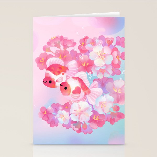 Sakura Ryukin Stationery Card Gallery Image 2