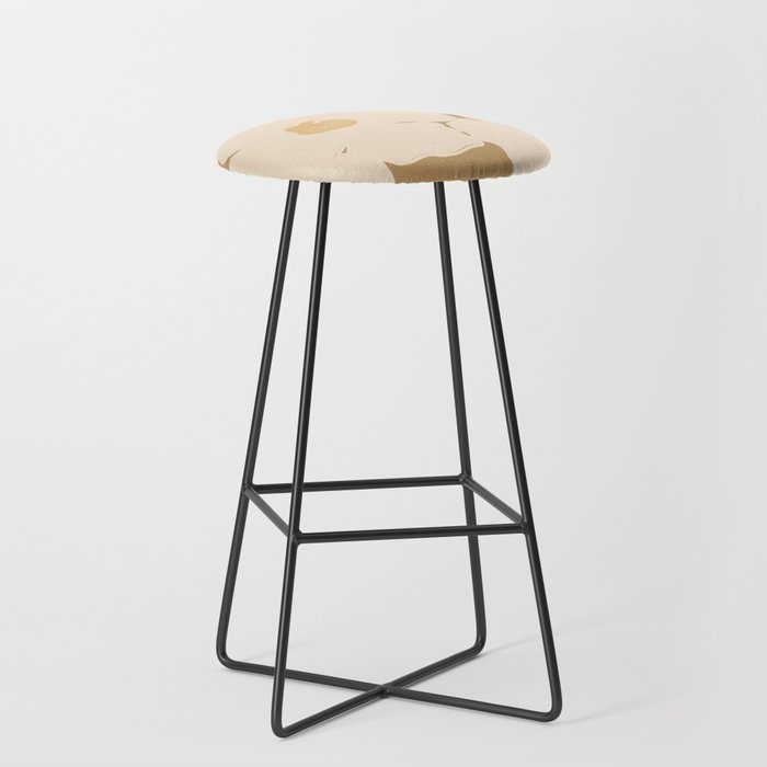 Abstract Flowers 11 Stool Gallery Image 1