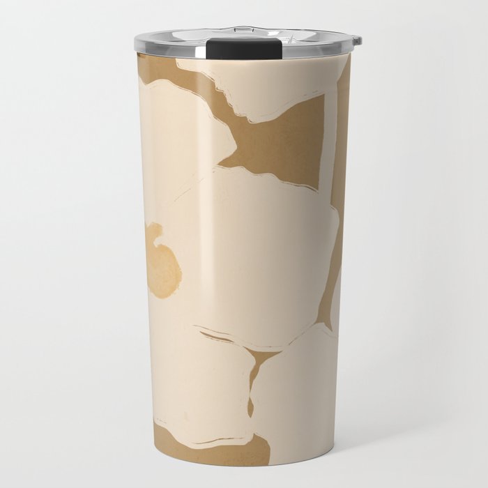Abstract Flowers 11 Travel Mug Gallery Image 1