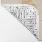 Abstract Flowers 11 Bath Mat Gallery Image 2