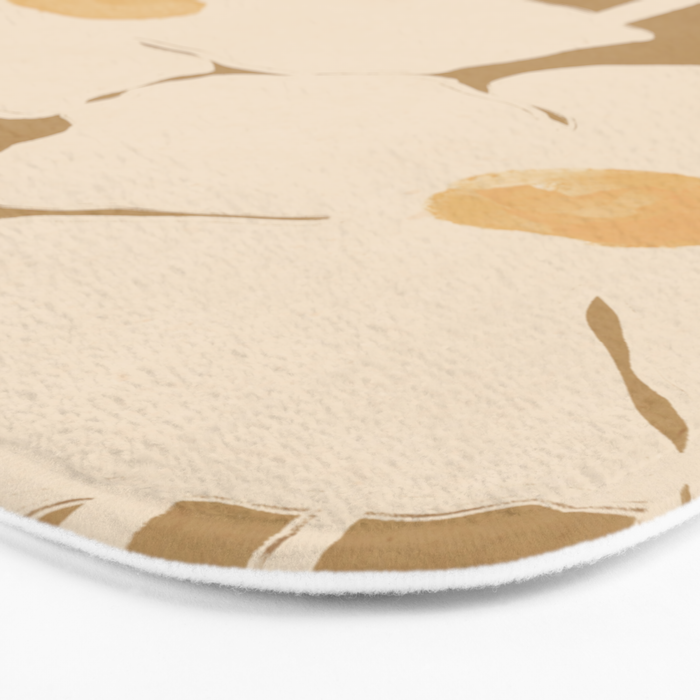 Abstract Flowers 11 Bath Mat Gallery Image 3