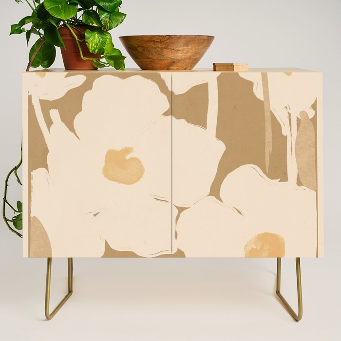 Abstract Flowers 11 Credenza Gallery Image 1