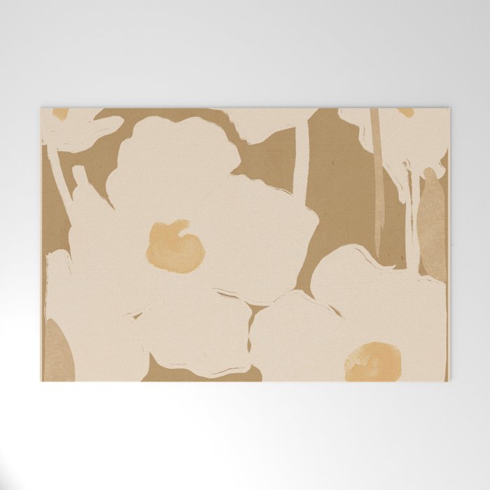 Abstract Flowers 11 Welcome Mat Gallery Image 1