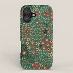 Japanese floral print pattern iPhone Case Gallery Image 1