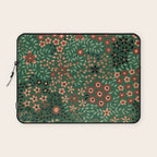 Japanese floral print pattern Laptop Sleeve Gallery Image 1