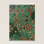 Japanese floral print pattern Stationery Card Gallery Image 2