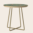 Japanese floral print pattern Side Table Gallery Image 1