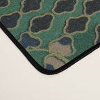 Japanese floral print pattern Desk Mat Gallery Image 4