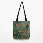 Japanese floral print pattern Tote Bag Gallery Image 2