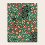 Japanese floral print pattern Notebook Gallery Image 4