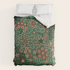 Japanese floral print pattern Comforter Gallery Image 6