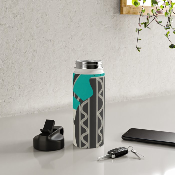 Minimalist Flora 7 Water Bottle Gallery Image 4