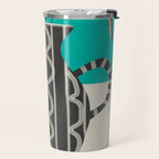 Minimalist Flora 7 Travel Mug Gallery Image 2